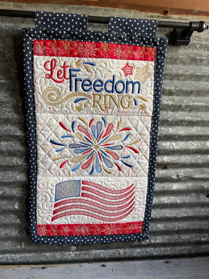 Let Freedom Ring Quilt / Wall Hanging