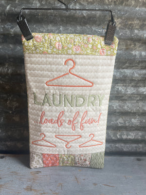 Laundry Mini Quilt