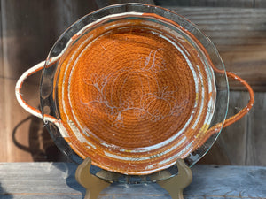 Pie Plate and Autumn Basket