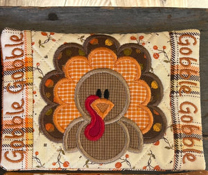 Turkey Mug rug